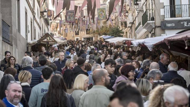 Habrá Mercado Medieval en Cáceres aunque llueva: solo se suspendería si hubiese una alerta meteorológica y de forma temporal