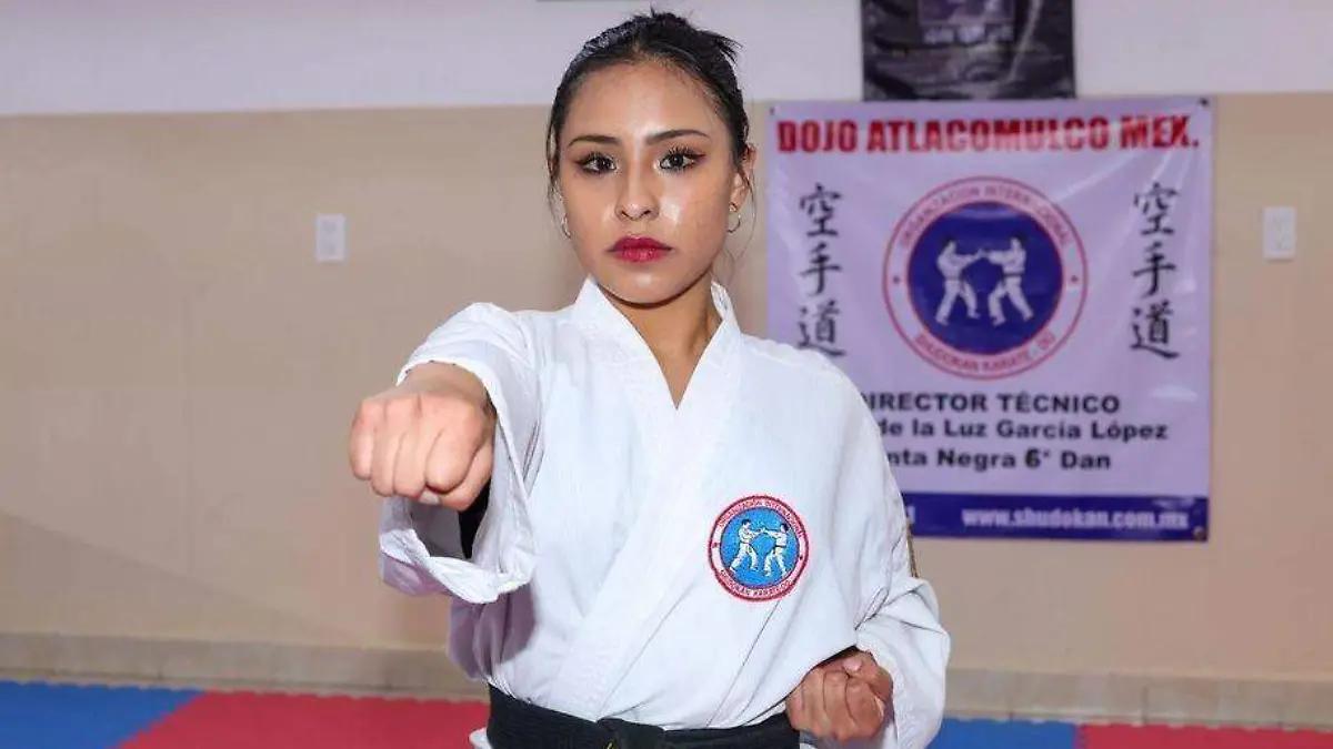 Itzel González buscará podio en Panamericano de Karate Do en Brasil