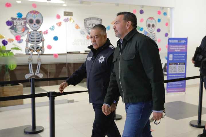 Reafirma el alcalde Pérez Cuéllar coordinación interinstitucional para fortalecer la seguridad