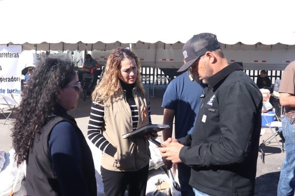 CEDH acompaña a agricultores en la toma de la Aduana