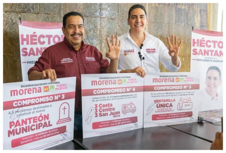 Héctor Santana prometió un panteón en sus primeros 100 días de gobierno y no cumplió