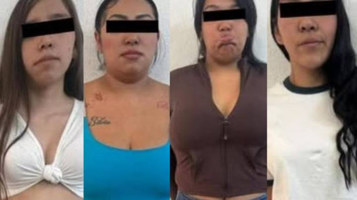 Agarran a cuatro desplazadoras: Cuarteta de mujeres de entre 21 y 28 años fueron detenidas en Multiplaza Aragón