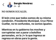 Responde Nevárez a críticas por aumento de tarifa de agua