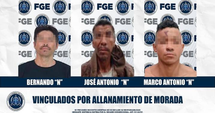 A proceso tres sujetos por ingresar ilegalmente a viviendas y comercios