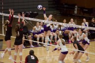 Lake Stevens volleyball cruises into district championship