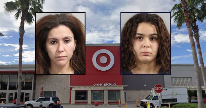 Florida sisters allegedly caught stealing by covering shopping carts with Target bags