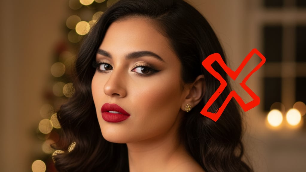 Adiós al labial rojo en Navidad: la nueva tendencia para este 2025 que es más elegante y moderna