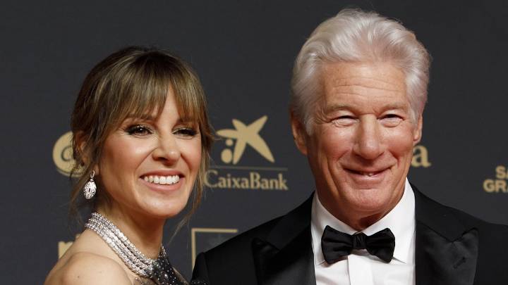 Richard Gere and wife Alejandra stun in matching looks for red carpet date night