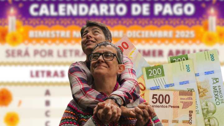 Pensión Bienestar: Quiénes reciben el pago de 6,200 pesos del 4 al 8 de noviembre, según el calendario