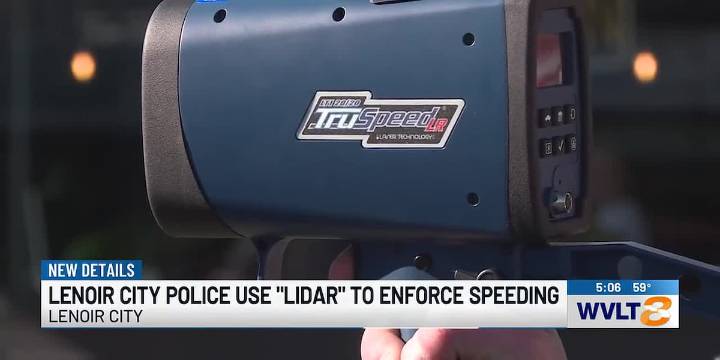 Lenoir City police deploy new laser technology to combat speeding