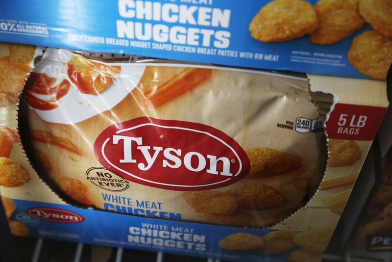 Tyson Foods forecasts annual revenue rise as chicken demand offsets beef woes