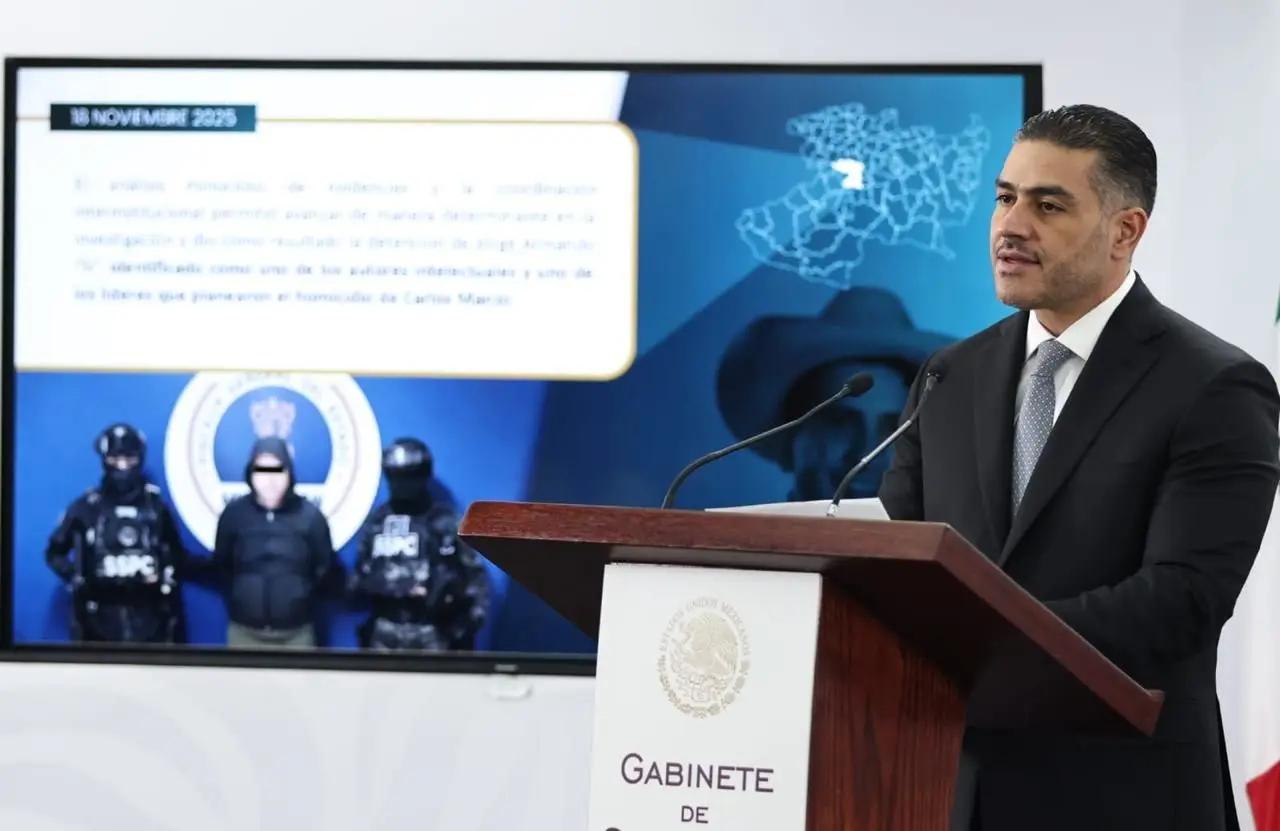 Así fue la detención del autor intelectual del homicidio de Carlos Manzo