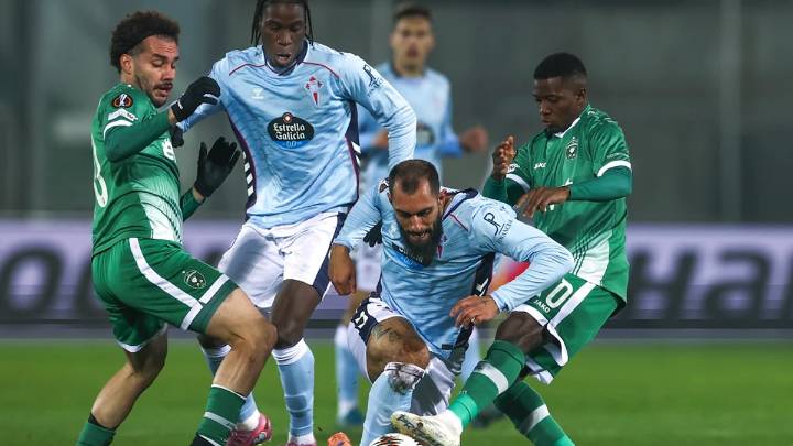 El Celta naufraga con su segunda unidad ante el Ludogorets
