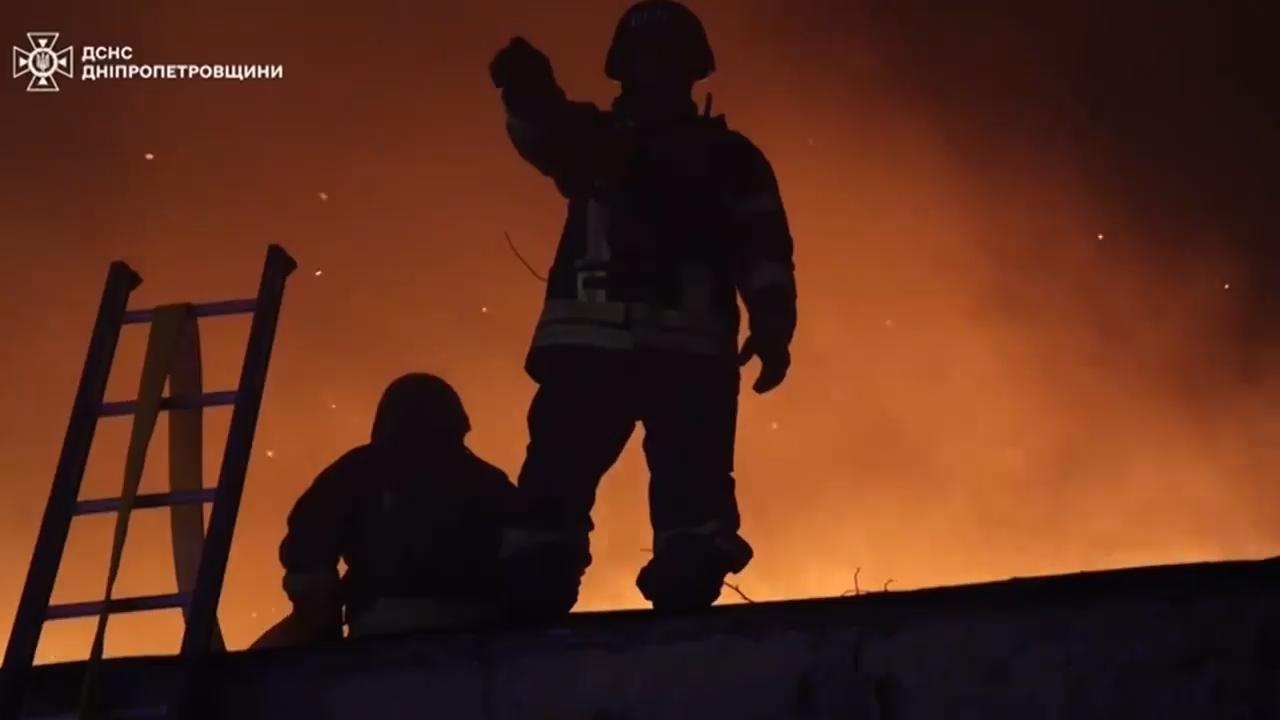 Russian attack on Dnipro injures people and causes damage in the city