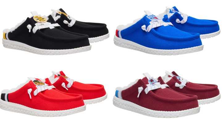 Shop NHL x Hey Dude's new, limited-edition shoe collection at Fanatics