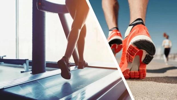 Correr en la cinta vs correr al aire libre
