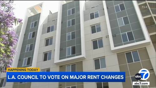 Los Angeles City Council to consider proposal on major rent changes