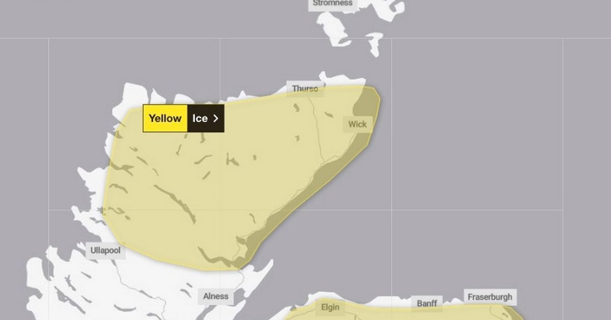 Met Office yellow weather warnings for snow and ice in full as cold snap strikes