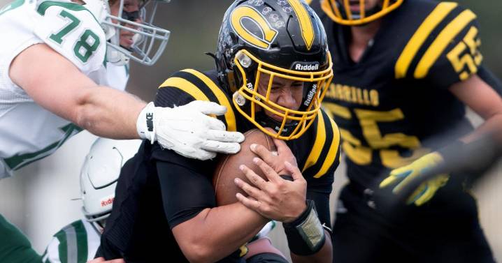 Cabrillo football's playoff run ends with loss to Bishop Union