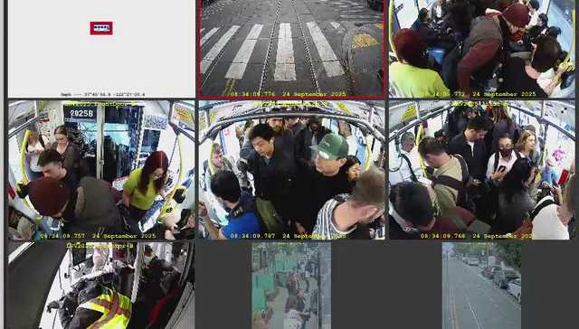Wild video shows San Francisco Muni train barrel out of tunnel