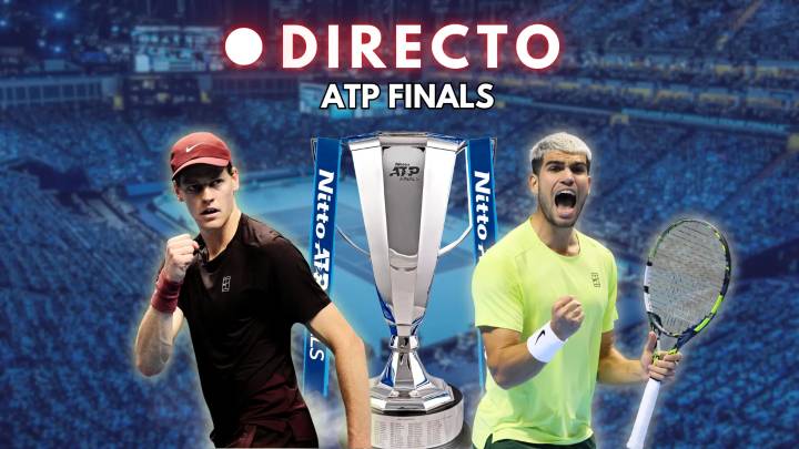 Carlos Alcaraz - Jannik Sinner de la final de las ATP Finals, en directo | Última hora y marcador de la gran final de maestros