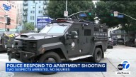 LAPD surrounds downtown apartment building after reported shooting