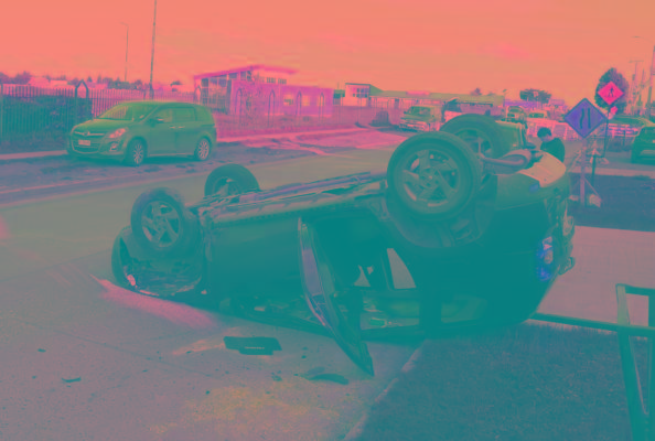 Volcamiento frente a la Umag