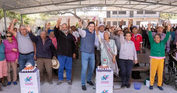“Tenemos la mejor despensa de Querétaro”: Rodrigo Monsalvo fortalece apoyos a adultos mayores en El Marqués