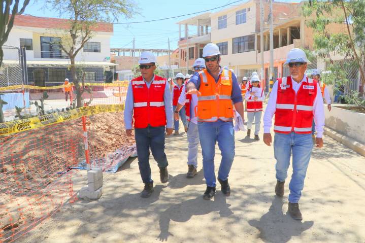 Piura: Proyecto de drenaje pluvial de Talara avanza en dos frentes