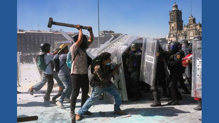 Thousands protest crime and corruption in Mexico City as 'Gen Z' protests gain momentum