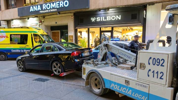 Todas las fotos del extraño suceso ocurrido en la Calle Ancha de Albacete