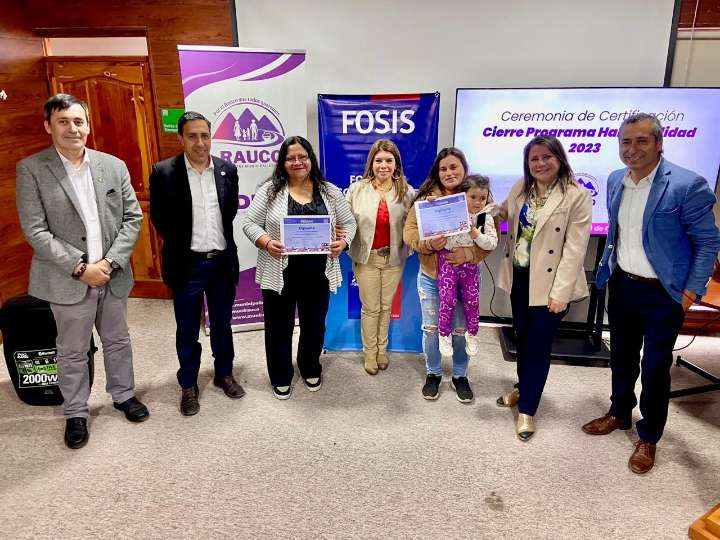 Familias de Rauco obtienen mejores viviendas y entornos gracias al apoyo del FOSIS y del Programa Habitabilidad