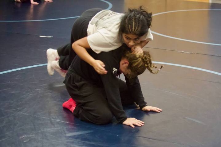 Strength in numbers: Kamiak girls wrestling takes next step