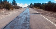 Circular con cuidado por la Ruta 40: realizan obras de bacheo entre Villa La Angostura y la 237