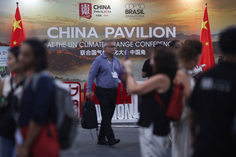 Analysis-China finds bigger role as US sidesteps Brazil climate summit