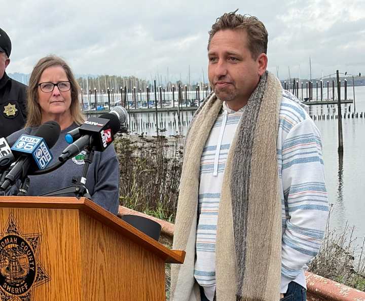 A sailor fell overboard into the Columbia River. The actions of 2 strangers saved his life 