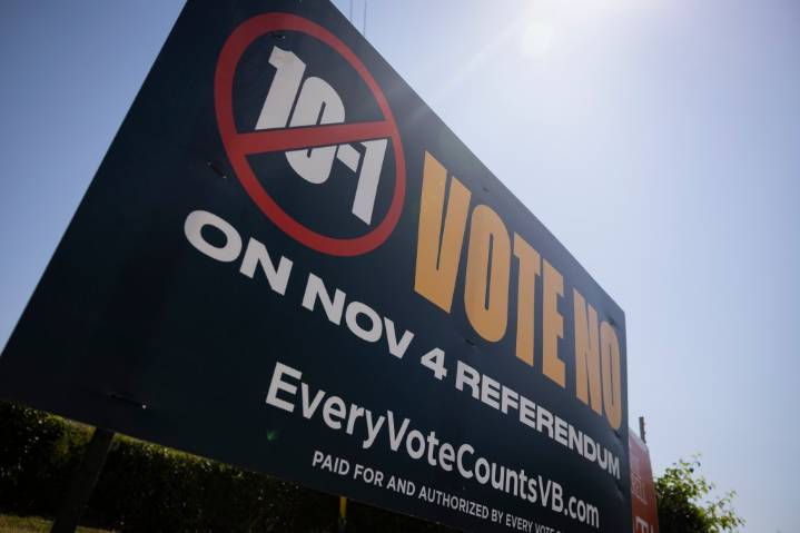 Virginia Beach election results: Ballot referendum and city races