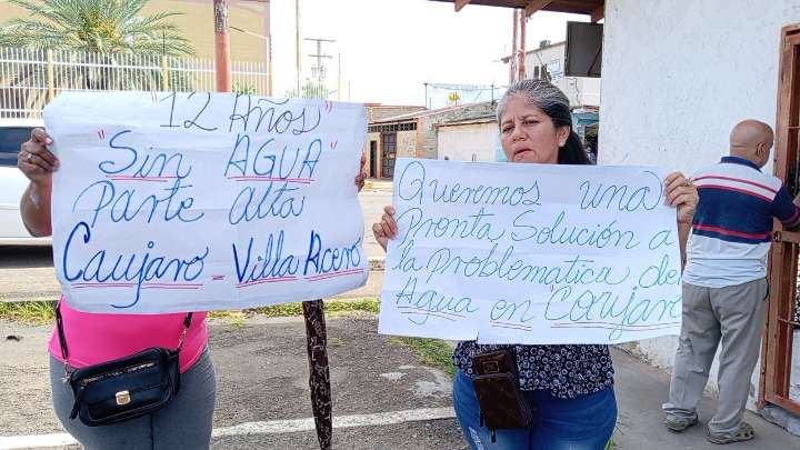 En Caujaro piden solución ante falta de agua por tuberías