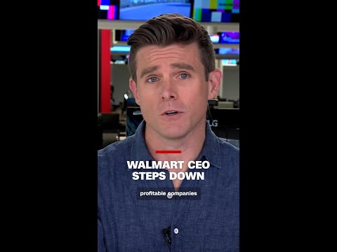 Walmart CEO steps down