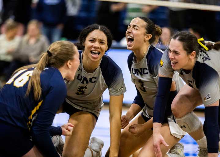 PHOTOS: UNC volleyball beats Montana State in Big Sky Conference tournament