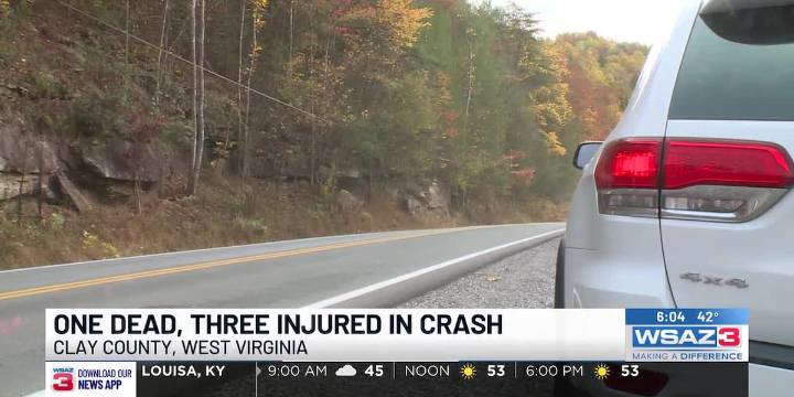 One dead, three injured in crash