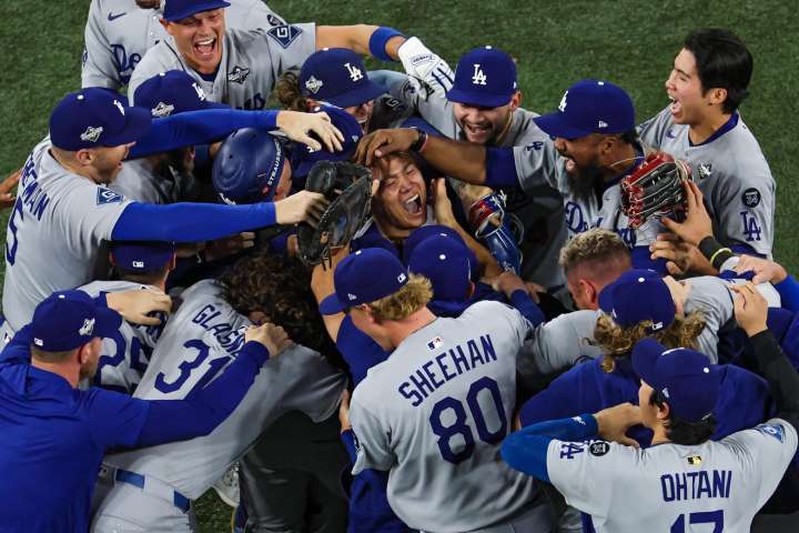 World Series Game 7: The Dodgers’ win was so absurd, it’s frankly obscene.