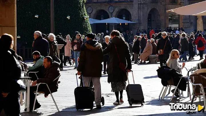 El turismo bate récords en Salamanca durante el mes de octubre: más viajeros y pernoctaciones internacionales