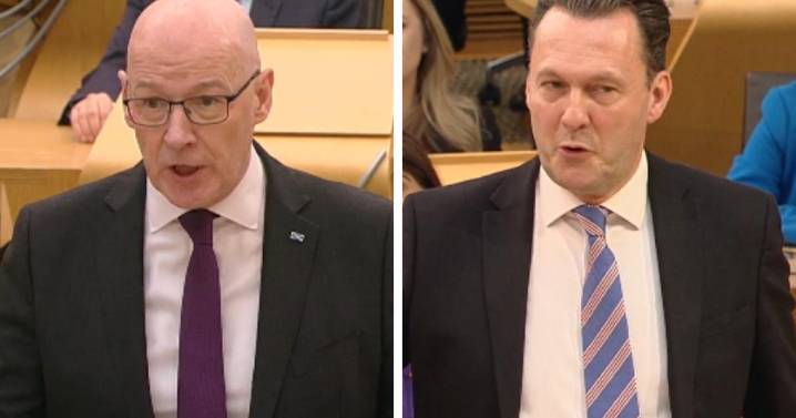 John Swinney dismisses Tory claim he misled parliament as 'drivel'