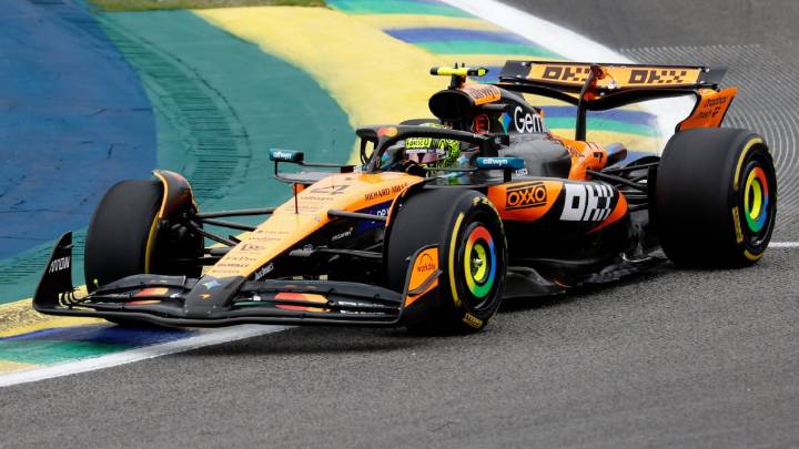 Lando Norris reforzó su liderato en la Fórmula 1 tras ganar el Gran Premio de Brasil
