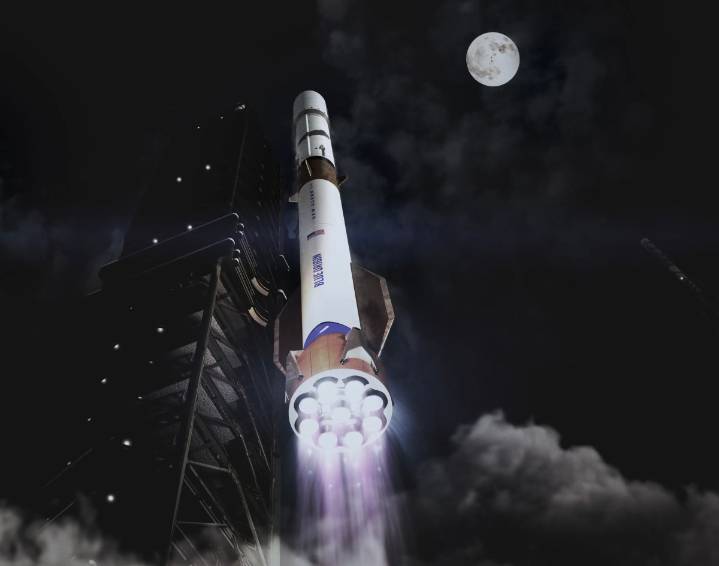 Blue Origin reveals a super-heavy variant of its New Glenn rocket that is taller than a Saturn V