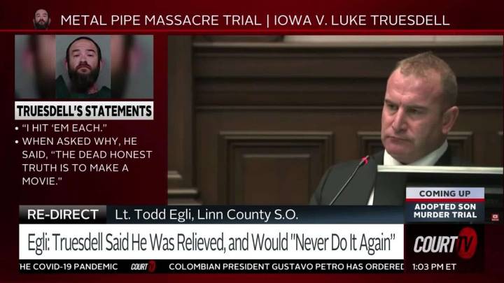 Lt.: Luke Truesdell Said He Was Relieved, ‘Would Never Do It Again’