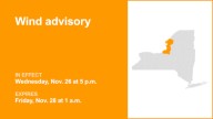 Wind advisory affecting Oswego and Jefferson counties from Wednesday to Friday