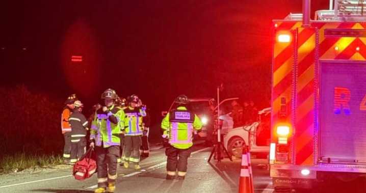 Fatal accidente en Casablanca: Choque frontal de auto y camión deja una persona fallecida
