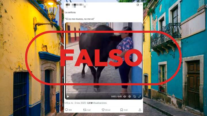 Cinco consejos para no caer en vídeos generados con IA como este de un toro acorralando a una mujer